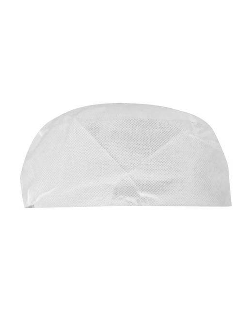 Flat Top Chef Hat Non Woven (White Cap)