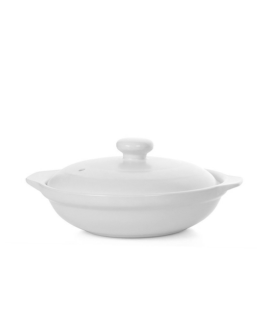 Medium Clay Pot (White)