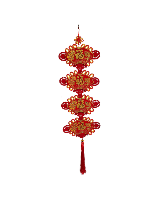 Chinese New Year Decoration Fan Shape (Gong Xi Fa Cai)