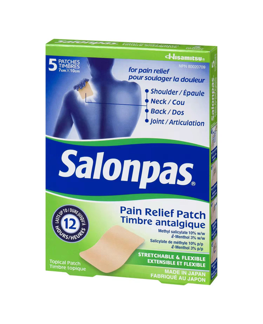 Salonpas Medicated Plaster (Large Size) 7x10cm