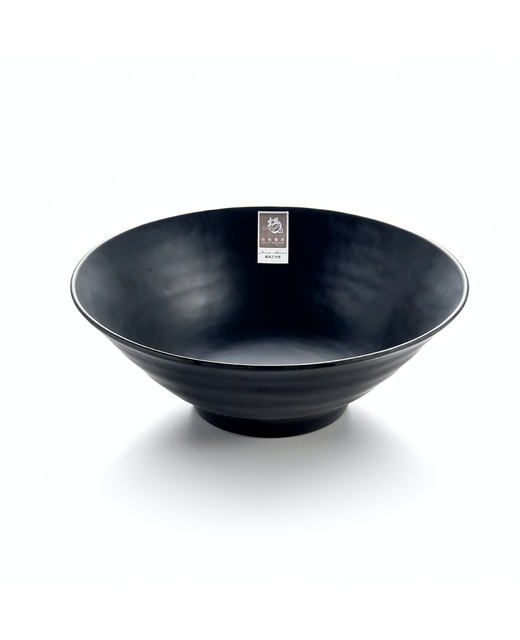 Melamine Open Flared Bowl (Black)