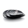 Melamine Droplet Plate (Black)