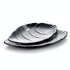 Melamine Leaf Plate (Black)