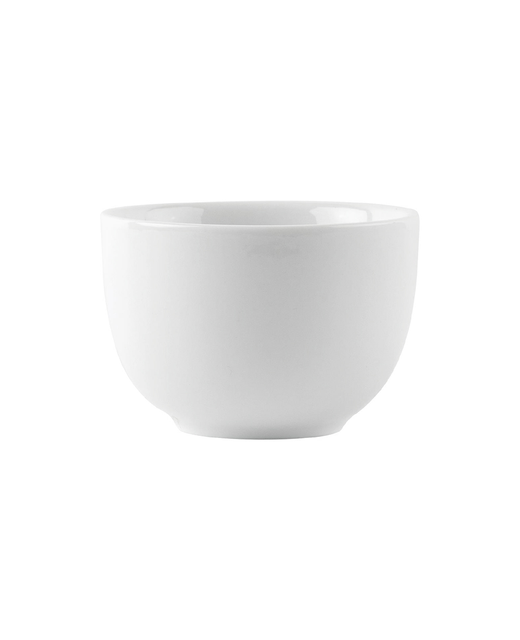 Crockery Yum Char Tea Cup Small Thick Rim (White)