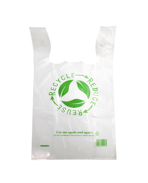 Plastic Reusable Singlet Bag (Large)