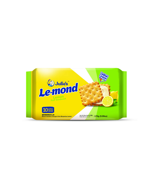 Le-mond Puff Sandwich Lemon Cream Biscuit