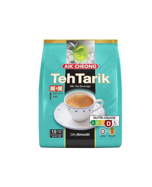 2 in 1 Teh Tarik Milk Tea No Sugar