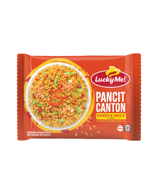 Instant Noodles Pancit Canton Sweet & Spicy