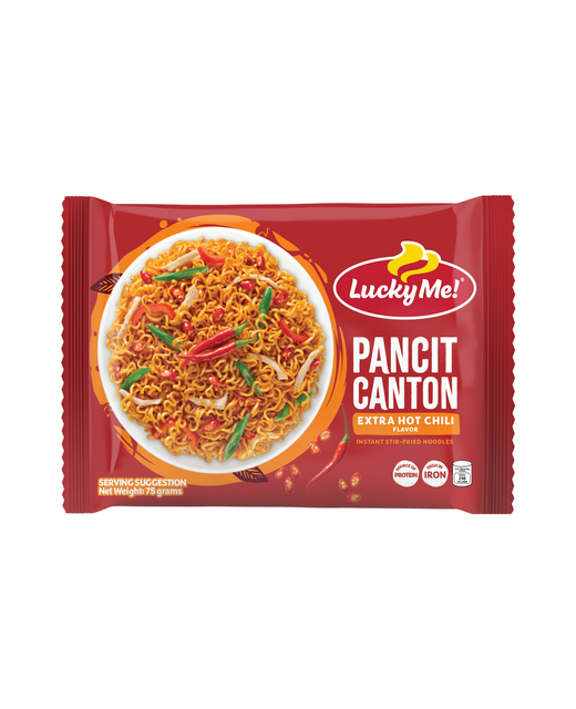 Instant Noodles Pancit Canton Extra Hot