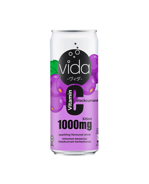 Vida Vitamin C Blackcurrant Sparking Drink
