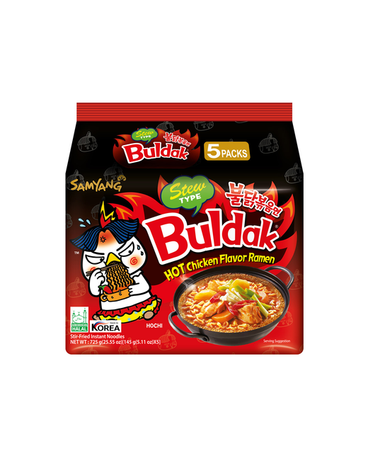 Buldak Spicy Hot Chicken Stew Type Ramen 