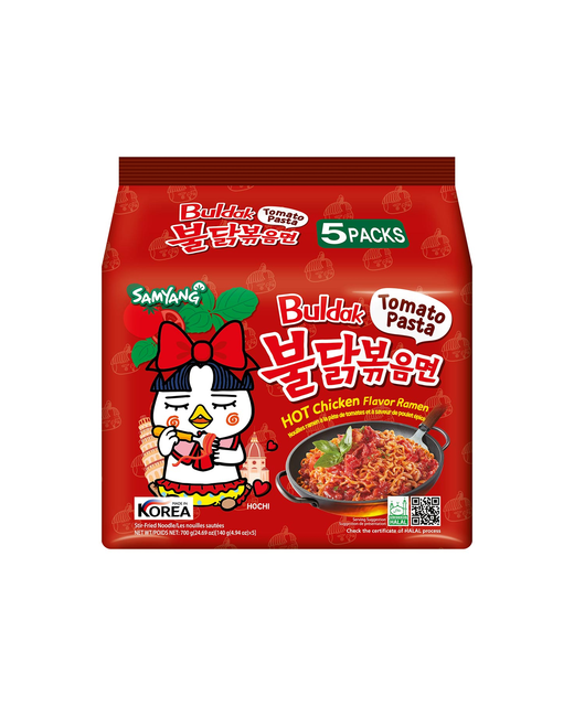 Buldak Tomato Pasta Hot Chicken Ramen