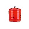Steel Joss Paper Burning Barrel Incenerator Red (Small)