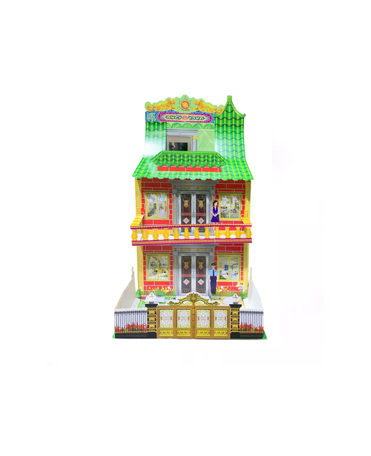 Chinese Joss Paper Three-Storey Villa (Small)