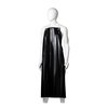 Reusable PVC Apron with Hooks - Black