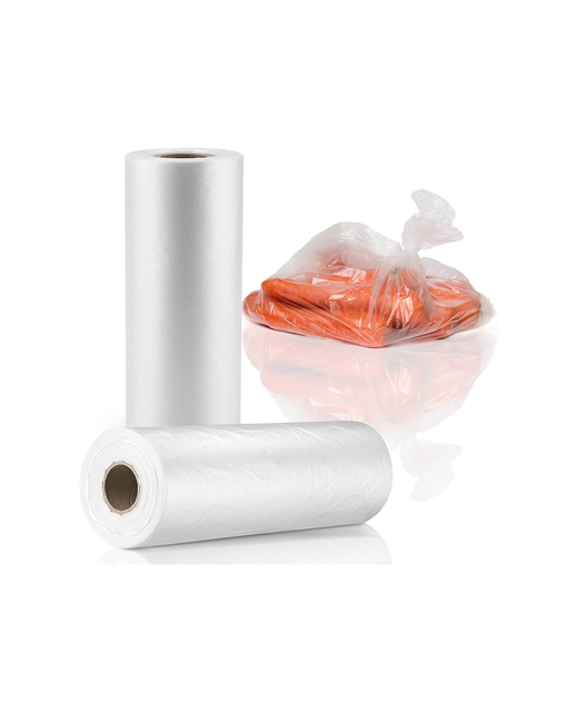 HDPE Produce Roll Bag 1kg - Perforated On Roll