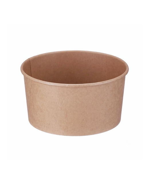 Qiwi Kraft 1300ml Round Bowl Wide 185mm