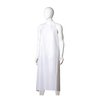 Reusable PVC Apron with Hooks - White