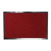 Outdoor Entrance Mat With Carpet (Red)