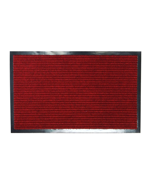 Outdoor Entrance Mat With Carpet (Red)