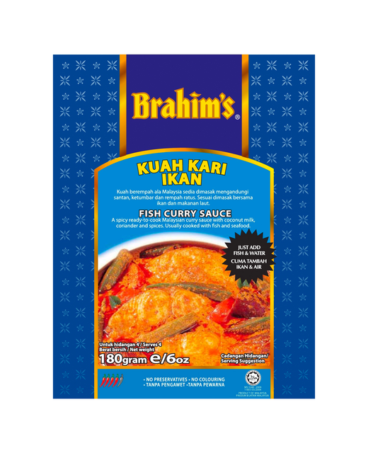 Fish Curry Sauce (Kuah Kari Ikan)