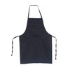 Polycotton Long Bib Apron (Black)