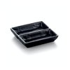 Melamine Square 2 Compartment Sauce Dish