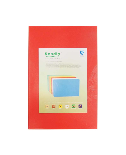 Large Plastic Cutting Board (Red)