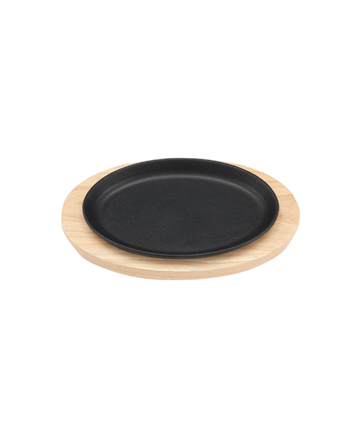 Iron Oval Hot Sizzling Plate