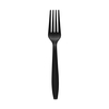 Plastic Fork (Black)