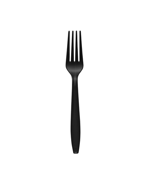 Plastic Fork (Black)