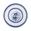 Crockery Round Plate (Rice Pattern)