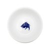 Crockery Sauce Dish (Blue Carp)