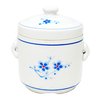 Crockery Tureen Pot With Lid (White)