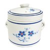 Crockery Tureen Pot With Lid (White)