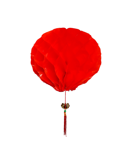 Round Puff Lantern (Red)