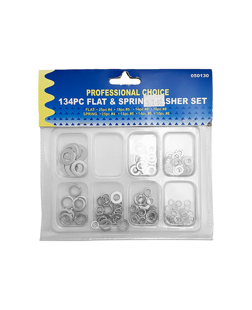 Flat & Spring Washer Assorted