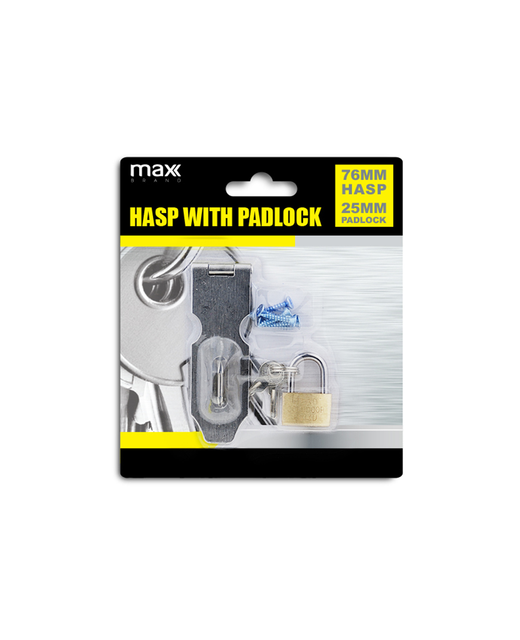 Hasp & Padlock 25mm