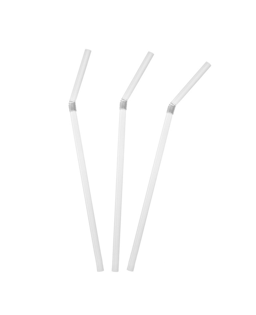 Plastic Flexible Straw (Clear)