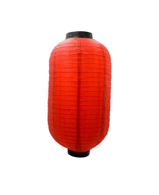 Silk Tube Lantern (Red)