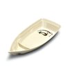 Melamine Boat Dish Small (Eggplant)