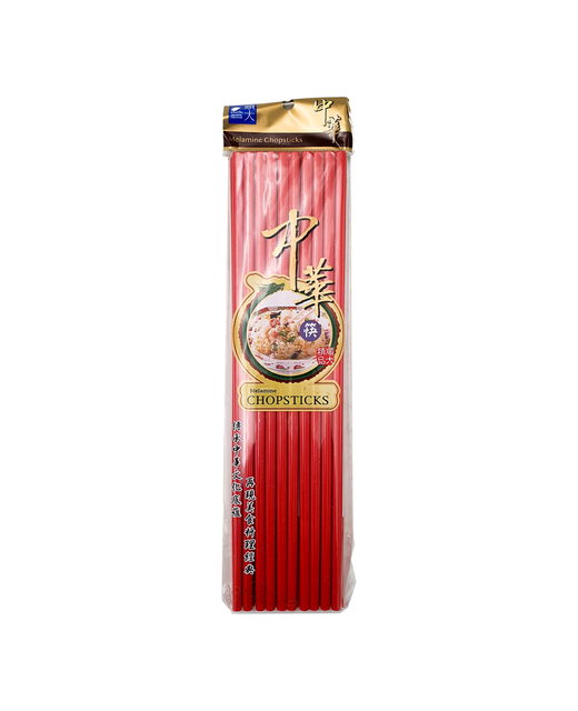 Melamine Chopsticks Heavy Duty (Red)