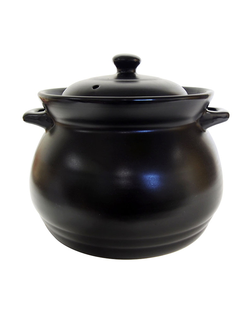 Clay Pot Bulb Shape 1.6L (Black)