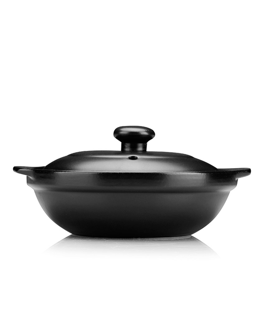 Clay Pot Medium 750ml (Black)