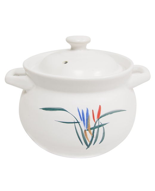 Clay Pot Bulb Shape 8.2L (White)