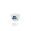 Crockery Tea Cup (Blue Carp)