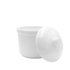 Melamine Tall Bowl With Lid (White)