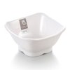 Melamine Square Bowl (White)