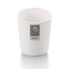 Melamine Tall Cup Ribbed (White)