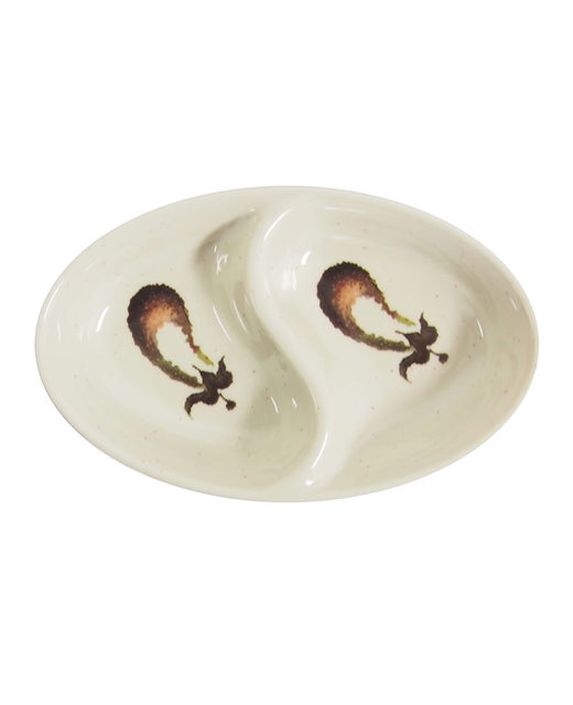 Melamine Sauce Dish (Eggplant)